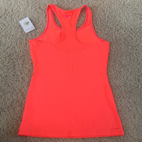 BNWT Reebok WWC Racerback Playdry Tank Small - Picture 2 of 4